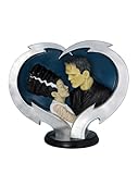 Spirit Halloween Universal Monsters Bride and Frankenstein Electric Love Statue, Officially Licensed, Horror DΓ©cor, Multicolor
