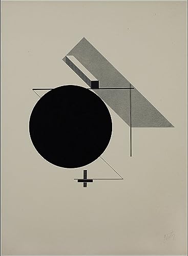 Cuadro decorativo de lienzo de Eliezer Markowich Lissitzky ideal para renovar el dormitorio