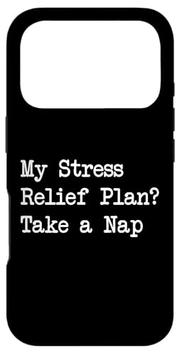My Stress Relief Plan Take a Nap �ʔ��������Q�̈��p �X�}�z�P�[�X iPhone 17 Pro �p