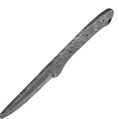 Coldland Knives NBB01 Coldland Damascus Steel Knife Blanks Blade thumb #2