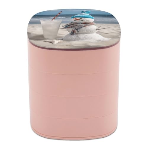 Boîte à bijoux pour coiffeuse décorative et rotative au quotidien