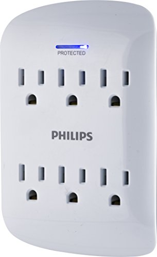 Philips 6-Outlet Surge Protector Tap - Image 3