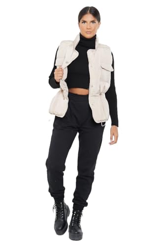 Chaleco acolchado mujer chaqueta acolchada invierno piedra 34-36 4