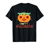 Star Wars The Mandalorian Grogu Happy Halloween T-Shirt