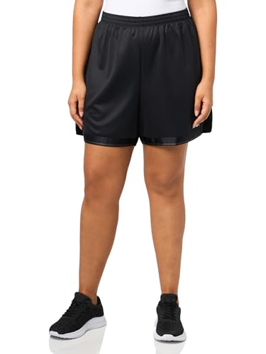 Short Reebok Team Femme respirant avec taille élastique pour entraînement intensif