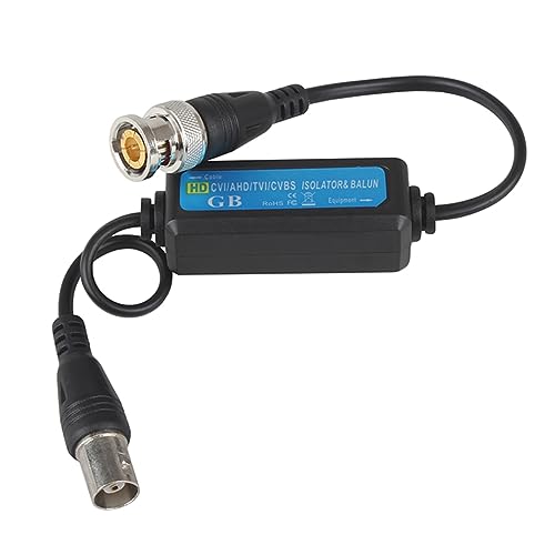 Aislador de bucle de tierra de video coaxial, señales de video claras y estables que mantienen una imagen clara. Aisladores