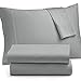 OXA 4-Piece 1800 TC Bed sheet sets - Pliable Brushed Microfiber - Moderate, Non-fading, Not crimping (King, Grey)