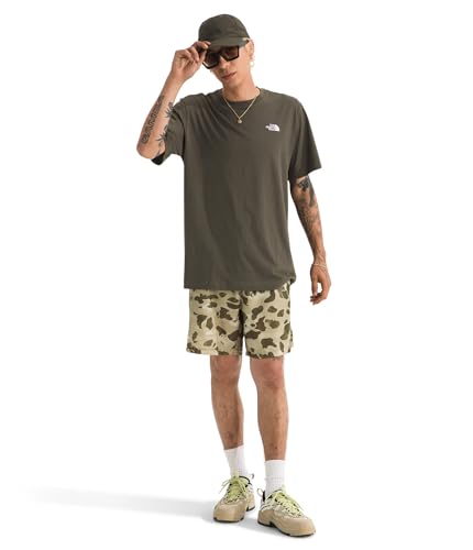 Image of THE NORTH FACE Men's Evolution Simple Dome Short-sleeve Tee (Standard & Big Size) | Cotton Shirt With the Classic Logo