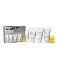 Olaplex Healthy Hair Discovery Set: Nº.4, 5, 0.5, 6, 7 Value Set | Cleanse, Hydrate, Reduce Breakage, and Boost Shine & Softness | For Coily, Curly, Straight, and Wavy