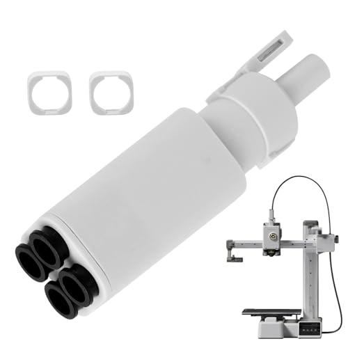 ikBrtaiay Adaptateur PTFE 4 en 1 compatible avec Bambu Lab A1/A1 Mini, système AMS Lite, accessoires d'impression multicolores, hub de filament 5 voies, raccords de tuyau AMS de rechange