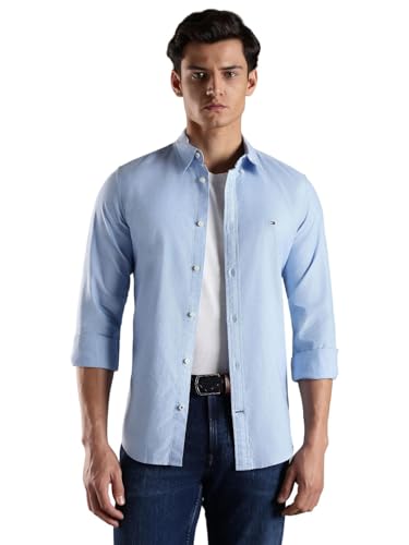 Image of Tommy Hilfiger Men's Cotton Slim Fit Shirts