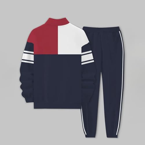Ensemble homme sweat à capuche et motif géométrique classique imprimé 3D - 4
