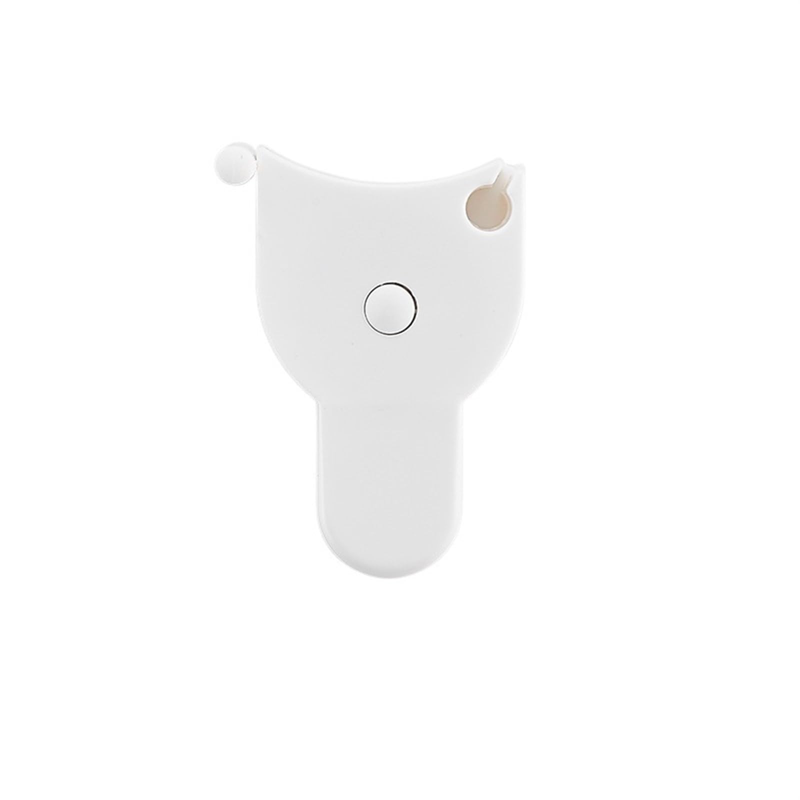 Cinta métrica de brazo telescópico PP | Circunferencia del brazo telescópico multicolor: for carpinteros y bricolaje(White)