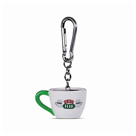 Pyramid International Friends (Central Perk) Llavero 3D, multicolor, Talla única Unisex Adulto