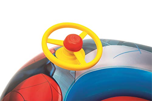 Bote Infantil Homem Aranha 1,12cm X71cm C/Volante Bestway