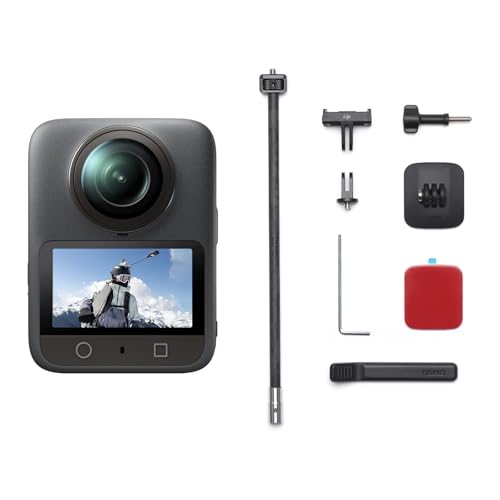 DJI Osmo 360 Third-Person Helmet Combo, 360 Camera with 1-Inch