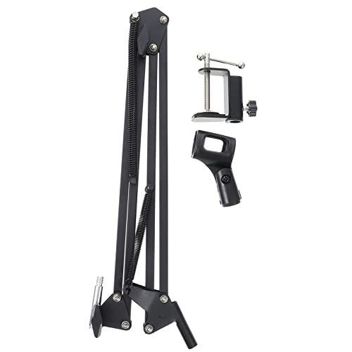 Generic Metal Ajustável Microfone Suporte de Mesa Com Suporte de Microfone Suporte de Microfone (Pre