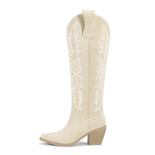Image of wetkiss Women's Pointed Toe Cowboy Boots