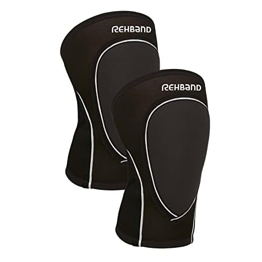 Rehband Knieschoner Volleyball & Handball für Damen & Herren, Knieschützer aus Neopren 3mm, komfortabel & enganliegend, Handball Knieschützer, Farbe:Schwarz - 1 Paar, Größe:XXL