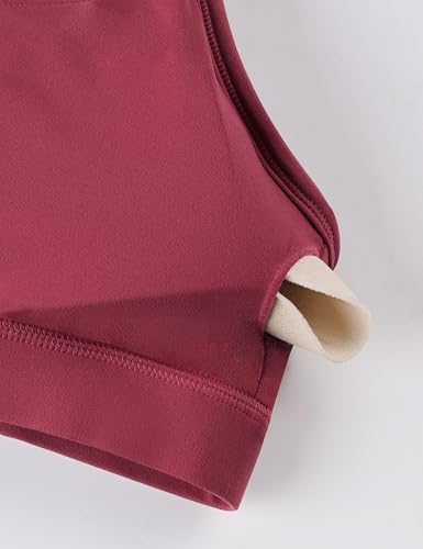 Image of BAYDI Clouduxi Y Back Sports Bra for Women - Padded Racerback Spaghetti Strap Low Impact Workout Yoga Bra, A-C Cups