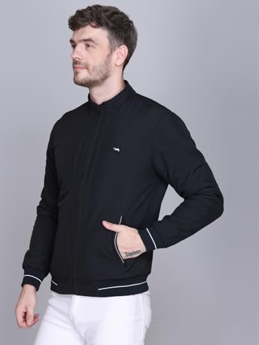 Image of RARE TIMES Men Puffer Jacket | Padded Jacket | Quilted Jacket | Trendy Winter Full Sleeve with Zipper Pocket Jacket (Pack of 1)