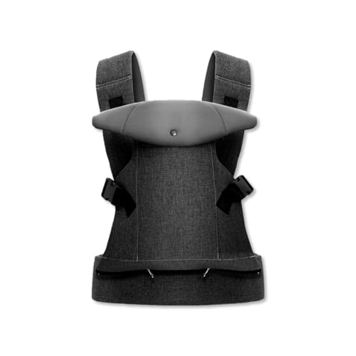 SONARIN Multifuncional Mochila Portabebés,Portabebé Ergonómico Ligero Portador de Bebé Ajustable,Todas las Posiciones para Recién Nacidos y Niños Pequeños 0-36 Meses(Negro)