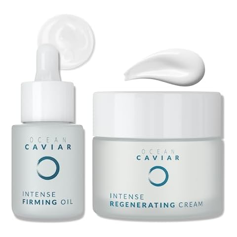 Noche Y Dia Firming and Hydrating Ocean Caviar Bundle - Caviar Firming Oil & Caviar Face Cream Cover
