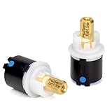 RP60400 Delta Cartridge Replacement Valve Stem for Hot and Cold Delta Two Handle Diamond Seal Technology Bathroom Shower Sink Bathtub and Beverage Replacement Cartridge(1 Pair)