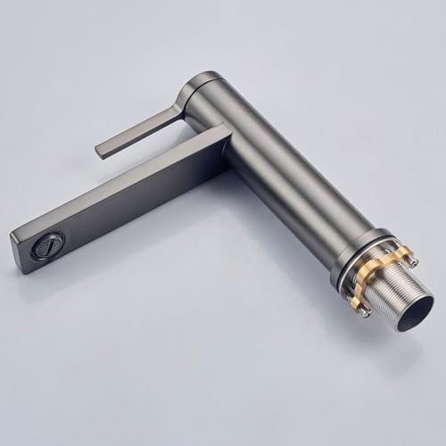 Mitigeur de lavabo à levier unique haute précision en finition chrome durable - 2