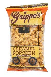 Grippo's Caramel Popcorn w/ Peanuts 12 - 7 oz. Bags