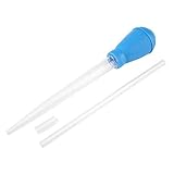 ▶【FÁCIL DE USAR】- La cantidad de agua absorbida por el gotero se puede ajustar controlando la fuerza de agarre del extremo del gotero. Por favor, limpie el producto antes de usarlo.