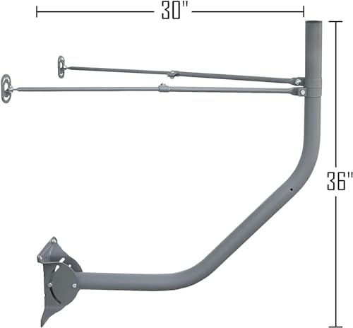Satellite Oasis Under Eave Mount Kit Compatible with Gen3 / V3 Starlink Standard Dish - Thumbnail 5