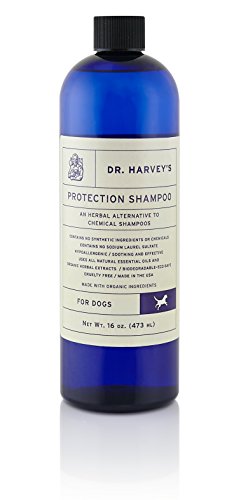 Dr. Harvey's Herbal Protection Shampoo with Real Herbal Extracts for Dogs, 16-Ounce Bottle