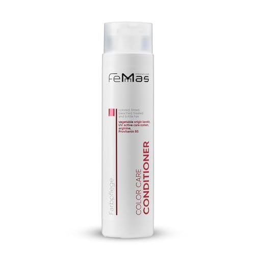 FemMas Color Care Hair-Conditioner I Farbschutz Haarspülung für blondiertes, getöntes & gefärbtes Haar I Pflegende Spülung für langanhaltenden Farbglanz I Schutzfilm mit Keratin & Arginin I 300ml