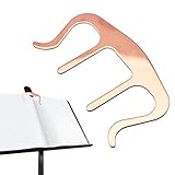 Grands cadeaux: Ce porte-livre convient à divers supports de lecture, tels que des manuels, des magazines, des livres de musique et des manuels. C'est aussi un cadeau attentionné pour vos amis, votre famille, vos camarades de classe, vos collègues ou vos amoureux qui aiment la lecture et la musique. Ils seront reconnaissants pour ce cadeau chaleureux de votre part.