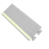 Installation simple : conçue pour une installation simple, la rampe peut placée instantanément pour améliorer l'accessibilité et l'efficacité du nettoyage dans votre maison, rampe de garage, bande de transition de sol