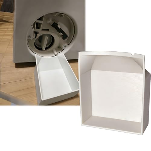 Washing machine drain tray - Compatible with Bosch VarioPerfect 6 series washing machine drain accessories, suitable for front-loading washing machine water pump replacement.