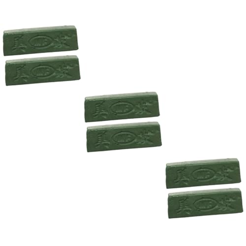 SEWACC Polermedel 6 St Skärmassa Skärande Metall Polermassa Polermassa Slipmassa Slipning Polermassa Läder Polermassa Kit Stroppningsblandningar Rostfritt Stål Slipmedel