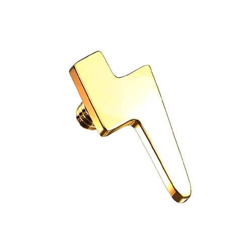 Boulon plat en titane 14GA Pierced Owl confortable pour le sport et le sommeil quotidien