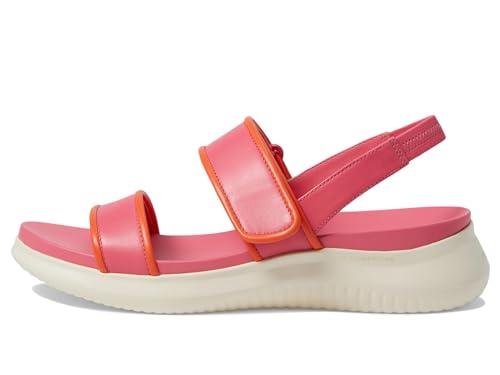 Cole Haan Cole Haan Women's Zerogrand Meritt Sandals, Camellia Rose/Nasturtium/Ivory, 8 B Medium