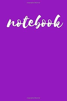 Purple Notebook : Simple Journal, Notebook, Diary (100 Pages, Graph Paper, 6 X 9, Grid, Approx. A5)