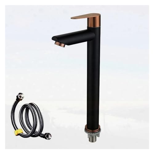 Robinet d'eau froide simple en acier 304 pour évier cuisine et lavabo