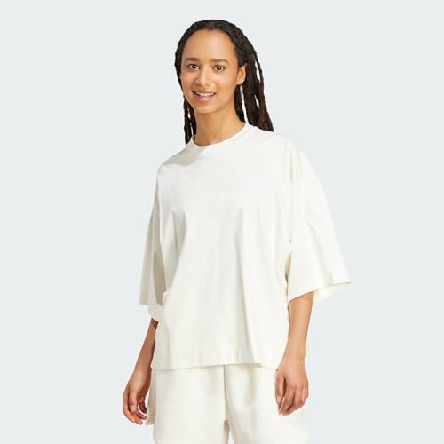 adidas W All SZN SL T Owhite - L