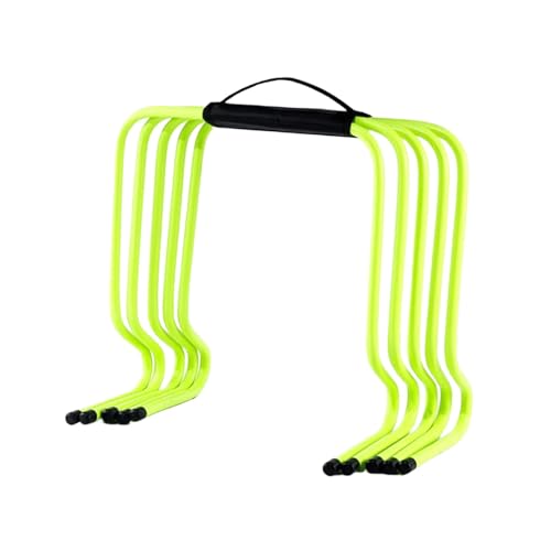 yuksok 5X Agility Training Hurdles Speed Training Hurdles Track and Field Improves Strength Coordination for Football Athletes Games, 50CM