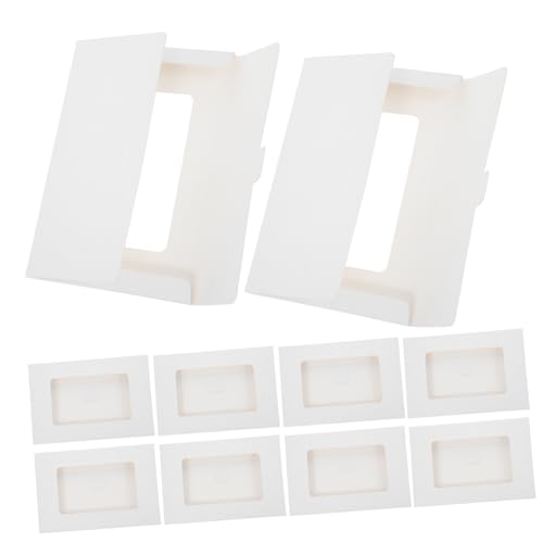 SEWACC 30St Briefumschläge mit Fenster Weiß