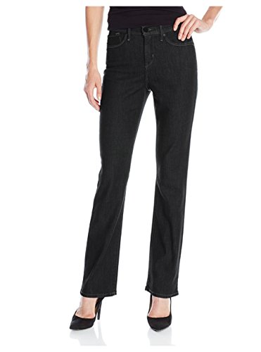 ZITY Jeans for Women/High Waist Bootcut Boyfriend Basic Bootcut Jeans Black