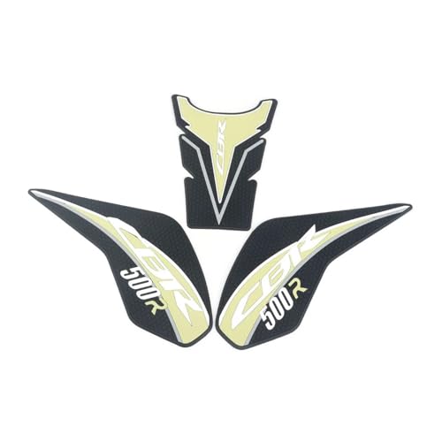 Autocollant latéral CBR500R pour améliorer le grip des genoux