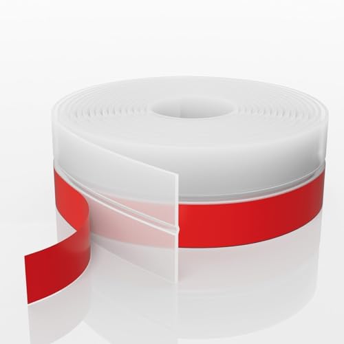 Ginchain Door Draft Stopper, Silicone Weather Stripping Door Seal Strip, Self-Adhesive Draft Seal...