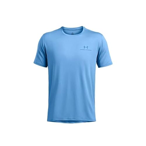 Under Armour UA Tech Textured SS - Maglietta da Uomo, Taglia M, Colore: Blu