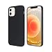 Produktbild Artwizz TPU Case Handyhülle kompatibel mit iPhone 12 Mini - Ultra Dünne Schutzhülle mit Matt-Schwarzer Rückseite & Schwarzem Front-Rahmen